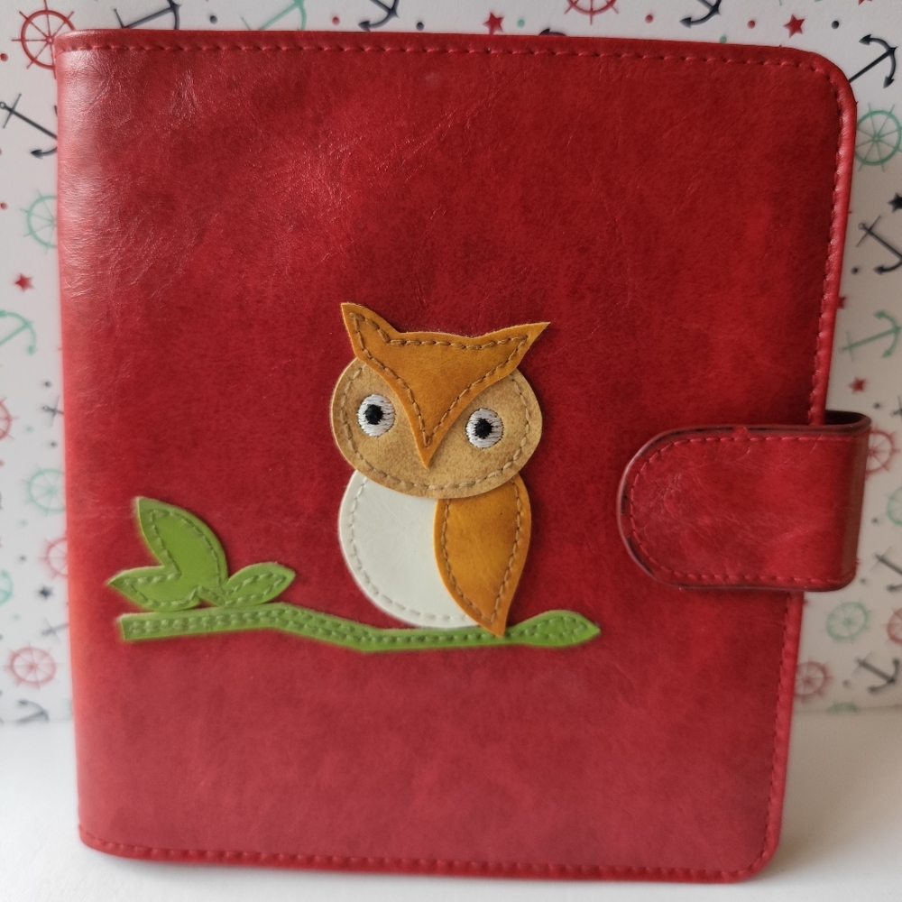 4/$50⭐️Lavishy Owl Embroidered All in one Travel Passport Wallet